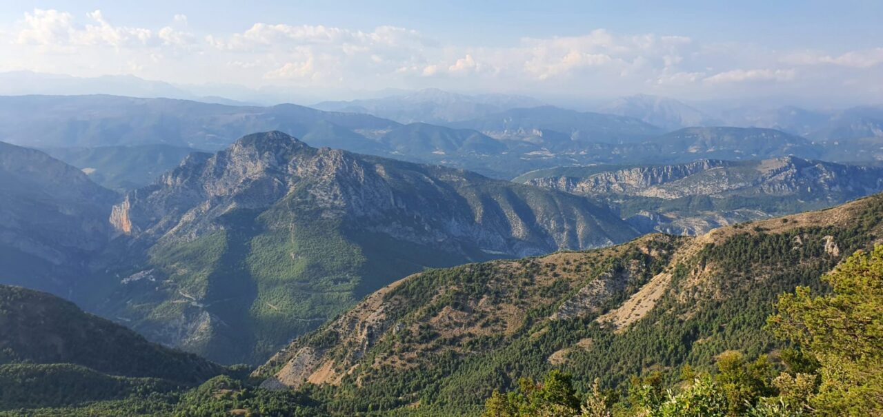 Vue depuis le sommet du Mont Saint Martin
