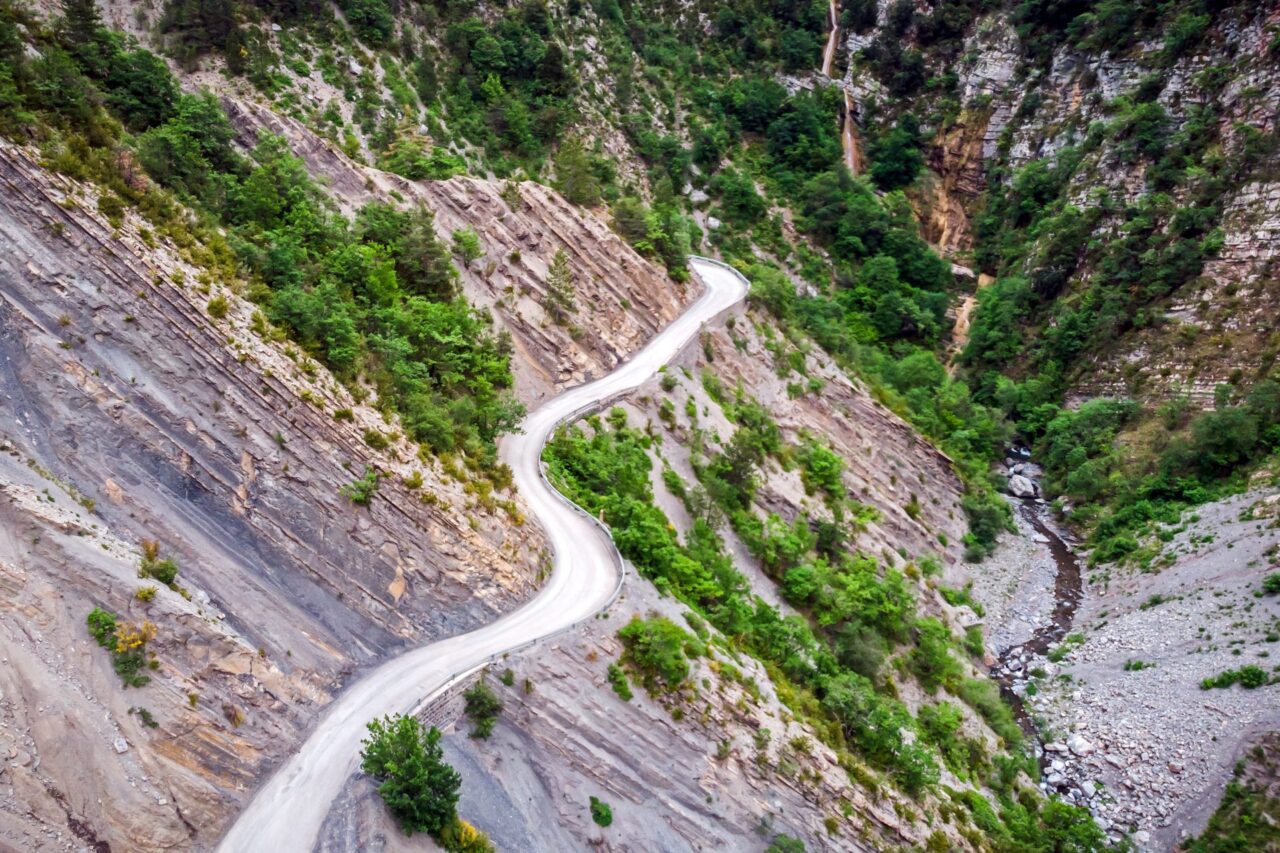 Route Pierlas Automne - Clément Lelièvre - CC Alpes d'Azur